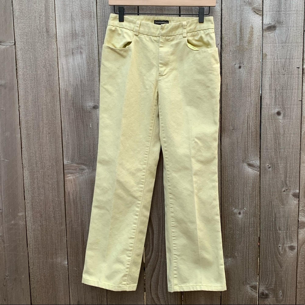 Banana Republic light yellow pants